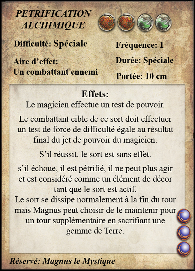 Pétrification Alchimique